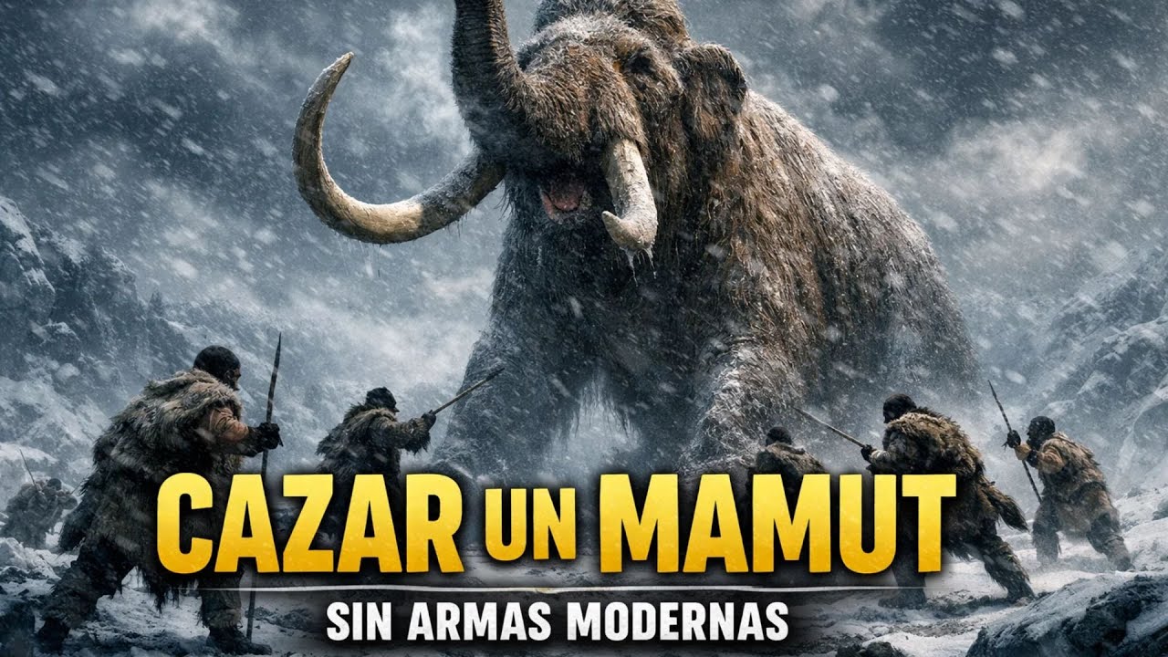 Cómo los Humanos Cazaban Mamuts Sin Armas Modernas