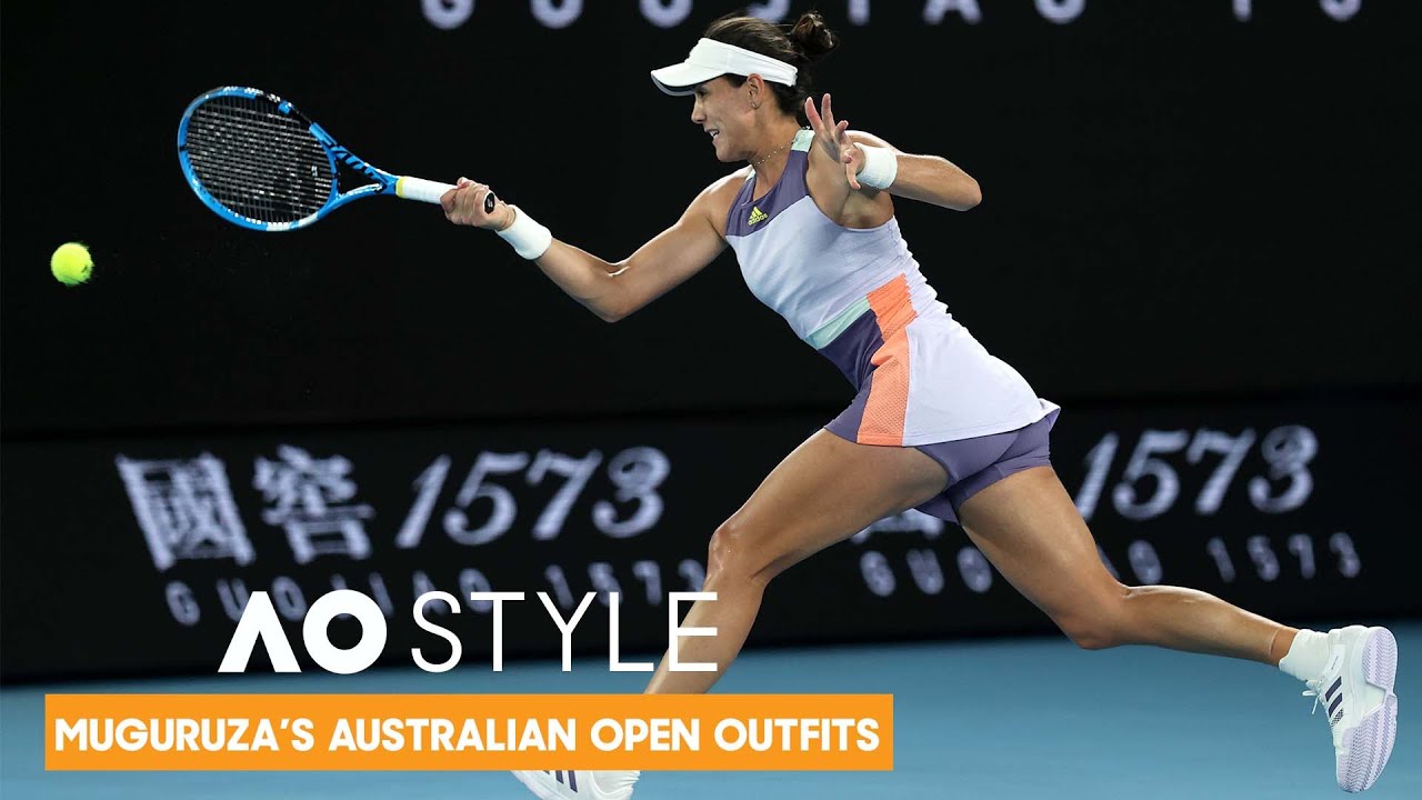 Fashion Hits: Garbiñe Muguruza's Australian Open Outfits | AO Style