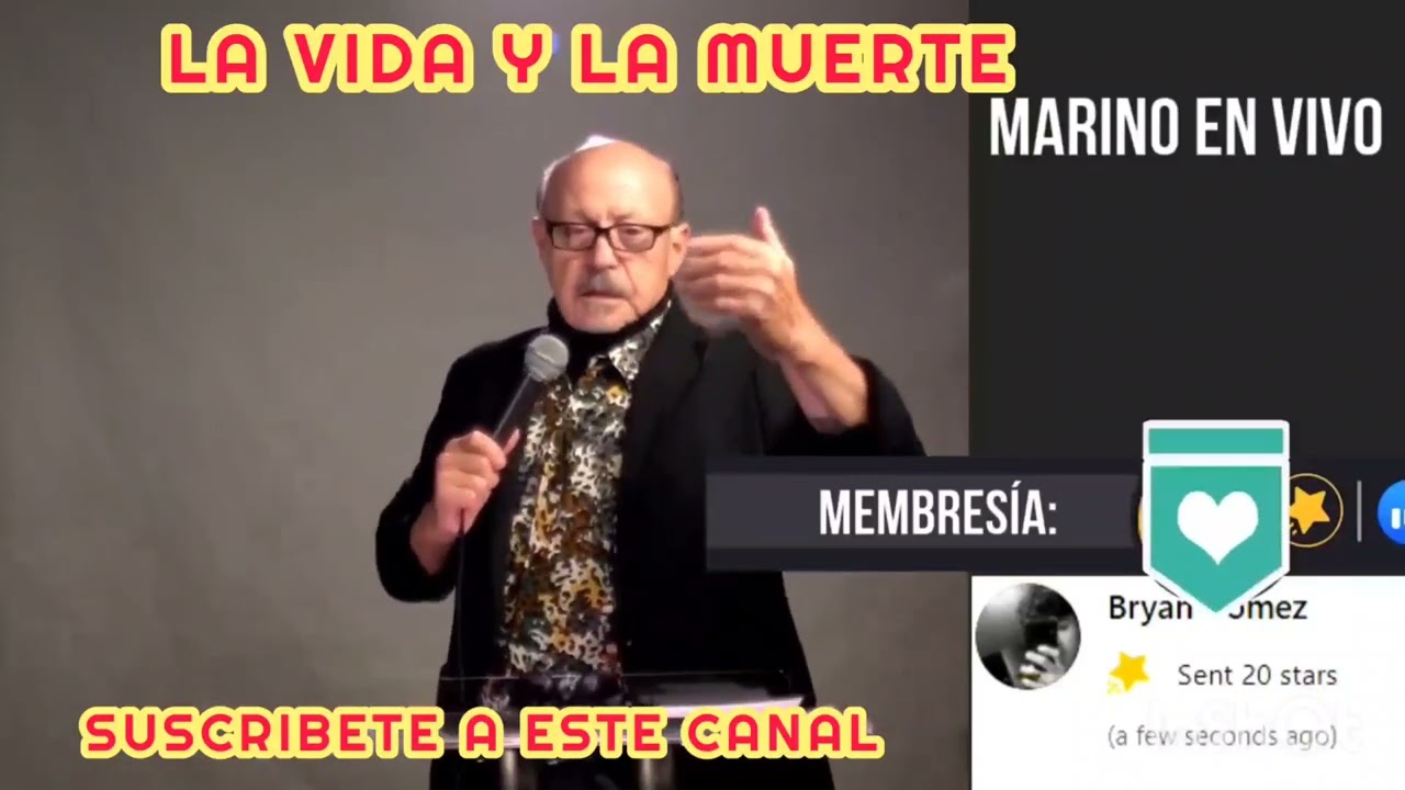 STANISLAO MARINO TEMA; LA VIDA Y LA MUERTE
