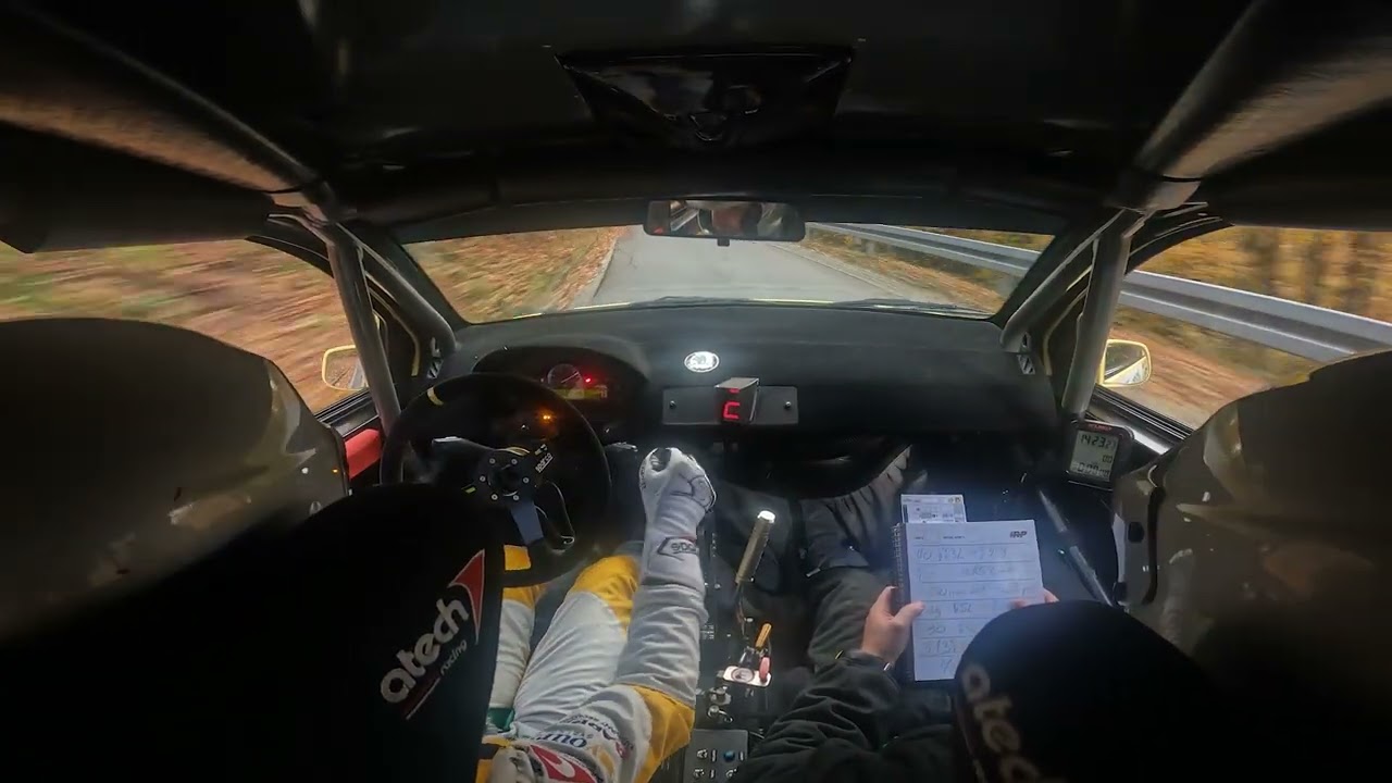 69 Rajd Wisły 2025 - OS 8 Kubalonka - Jerzy Tomaszczyk / Kamil Dąbrowski - Skoda Fabia Kit Car