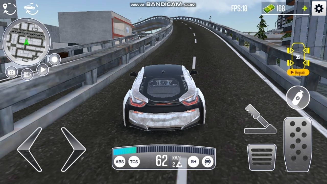 Real Car Driving City Sim 3D : Destroying cars to earn cash eventually cost me $200 repairs