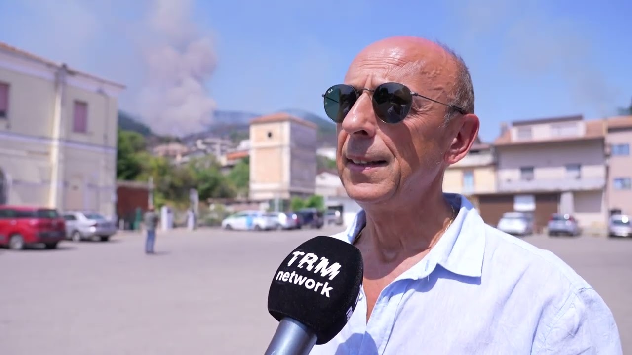 Brucia Rionero e Barile. Le parole del sindaco di Barile Antonio Murano