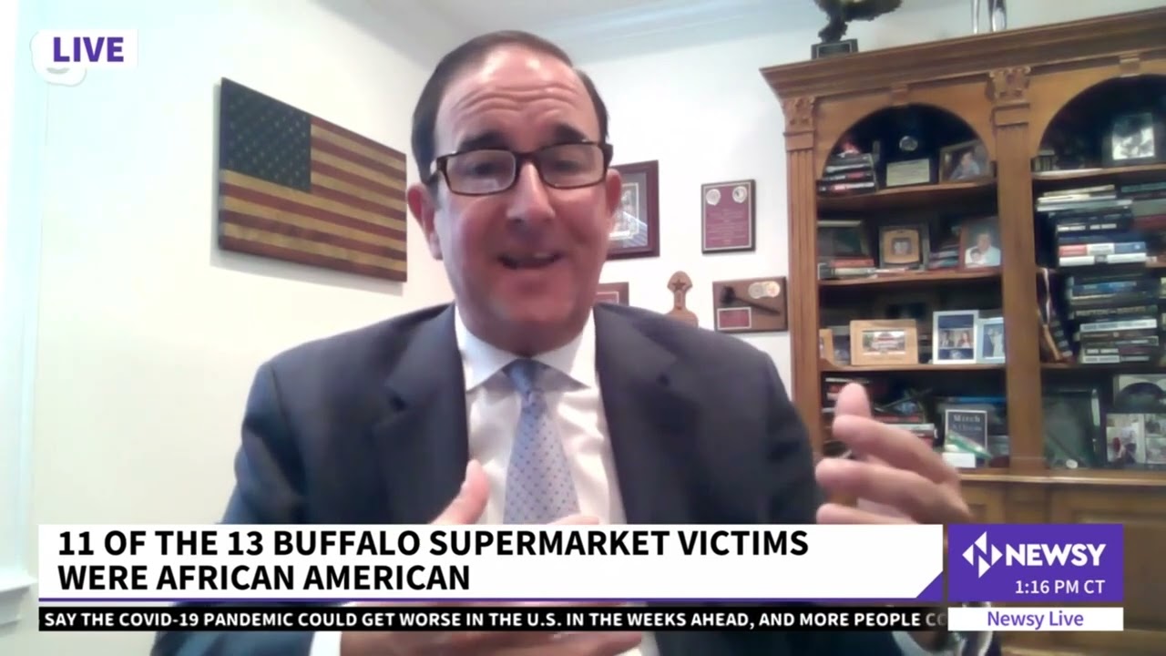 Buffalo Mass Shooting - Michael Haggard - Crime Victim Lawyer Discussion on Newsy Network