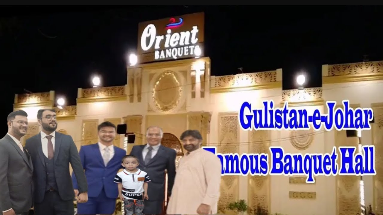 WALIma  ka khana || ice🍦  ||Malai Buti biryani aur Tamam  Orient BANQUET Gulistan-e-johar  karachi🥰