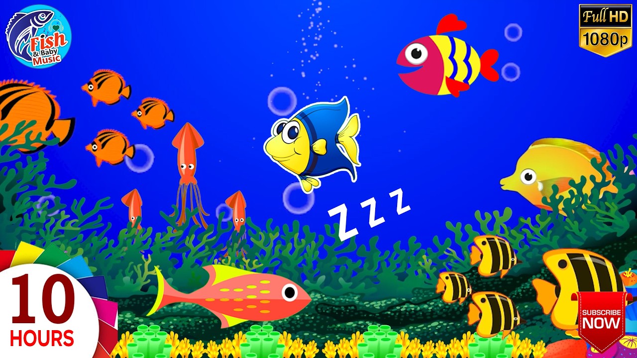 Fish & Baby Music 💤 Calm Your Baby Instantly with Relaxing Ocean Melodies# 14