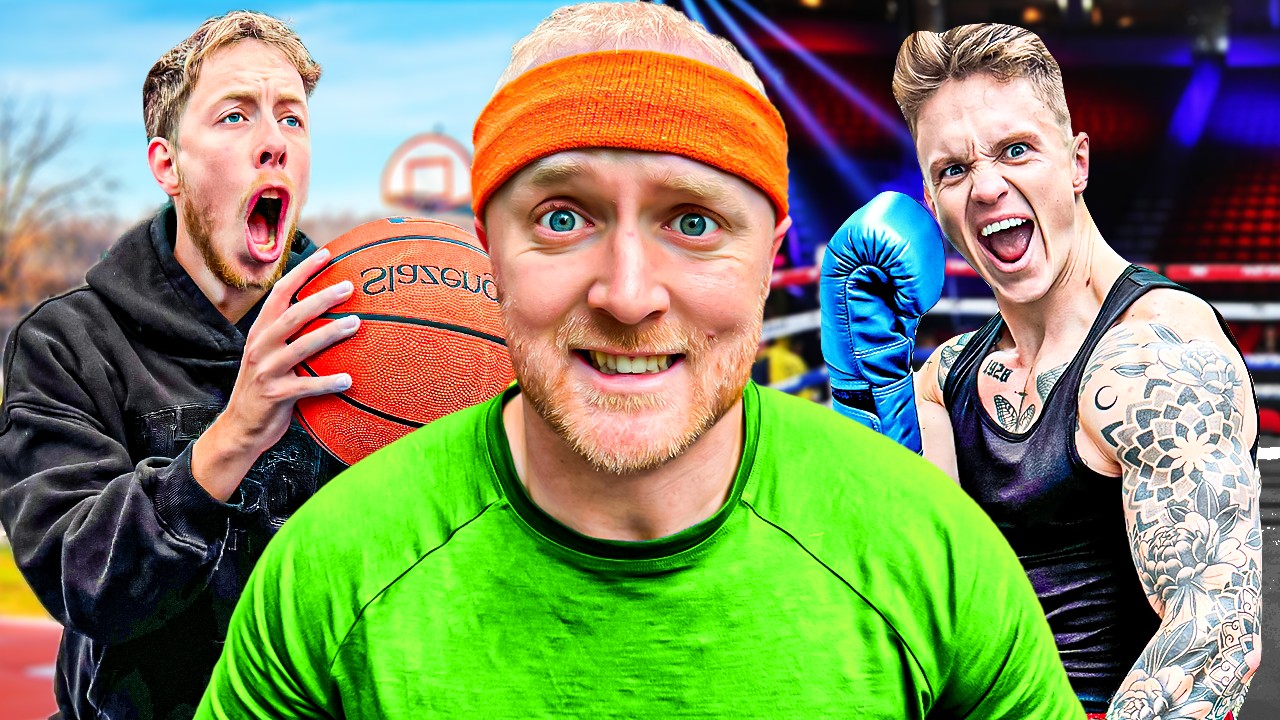 I Challenged YouTubers To Their Favourite Sports 2!