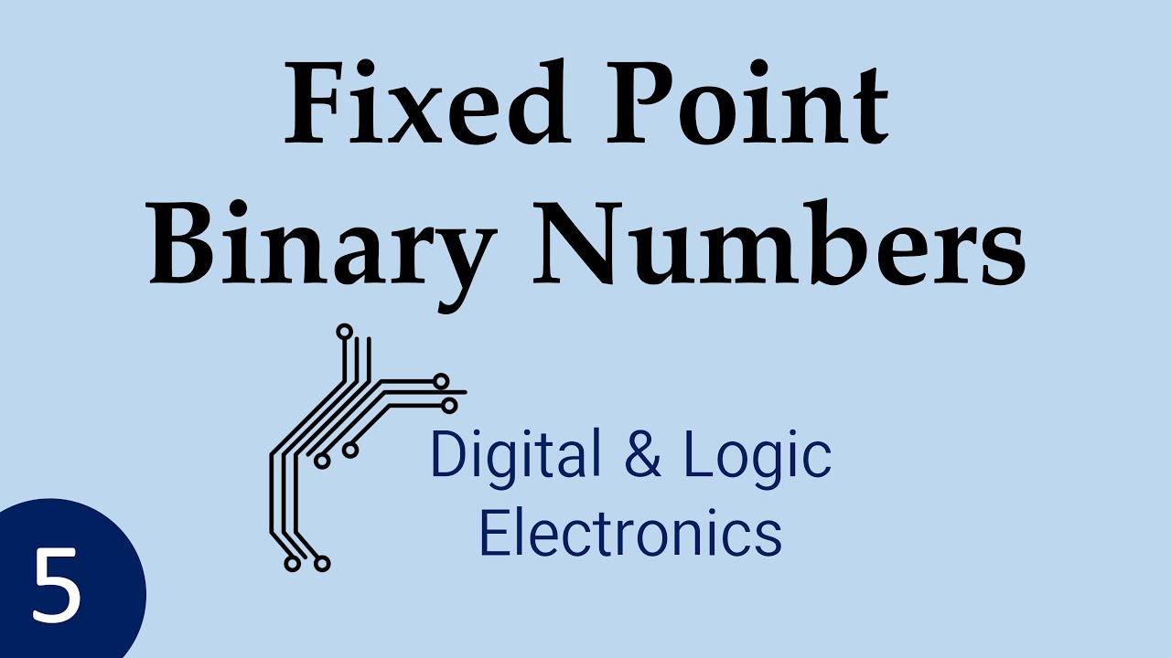 Digital Electronics - Binary Fractional Numbers (Fixed Point)