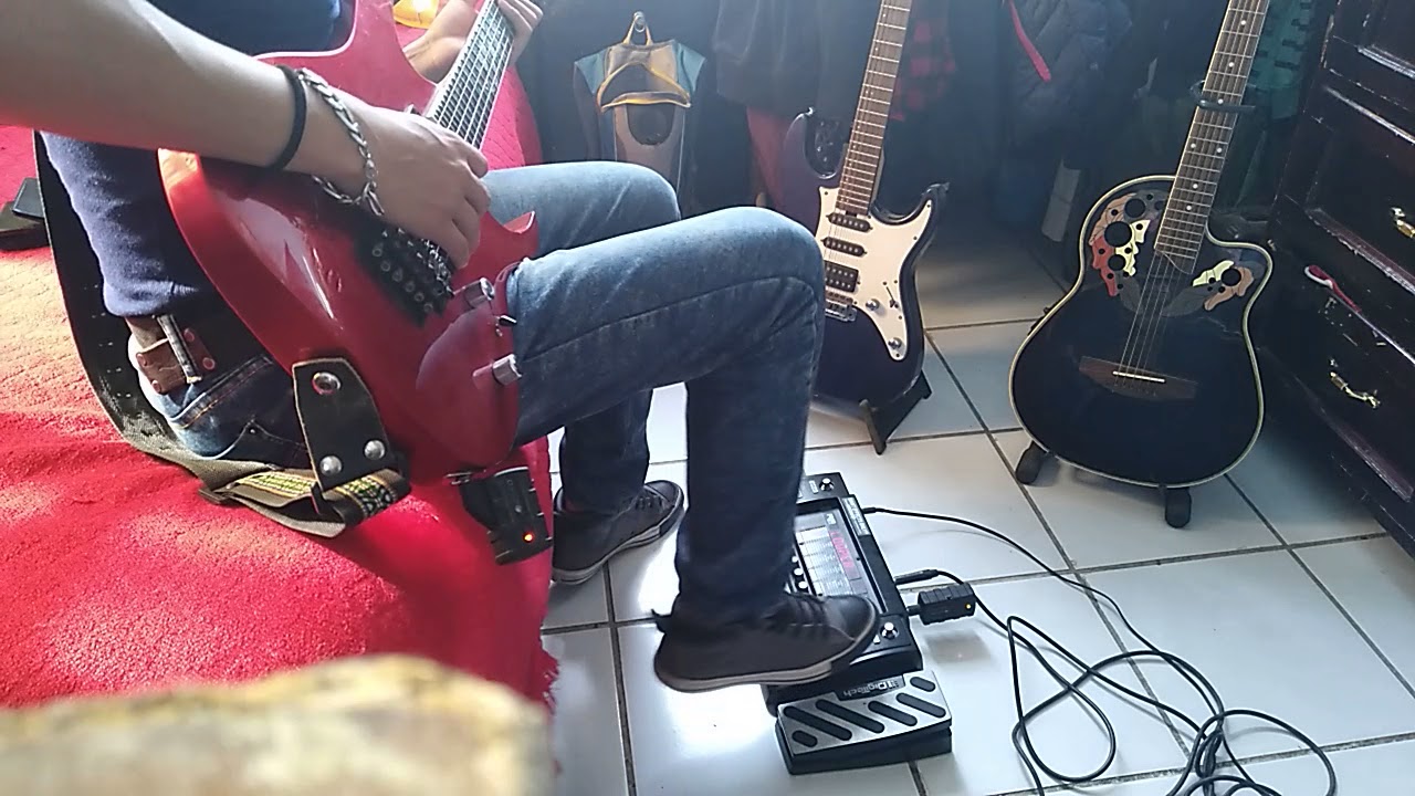 Pedalera digitech RP500 (Looper)