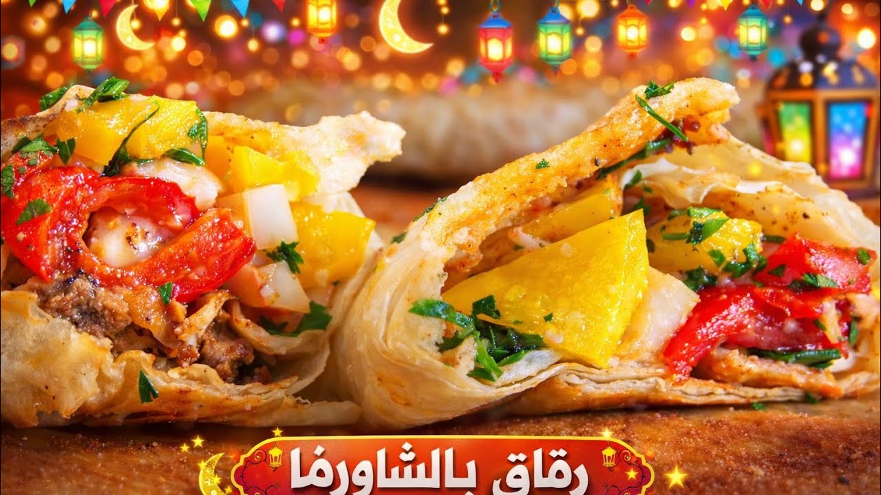 أسهل رقاق طري بالشاورما في 20 دقيقة بس | وصفة اقتصادية ومشبعه. سر الطعم زي المحلات بالظبط!