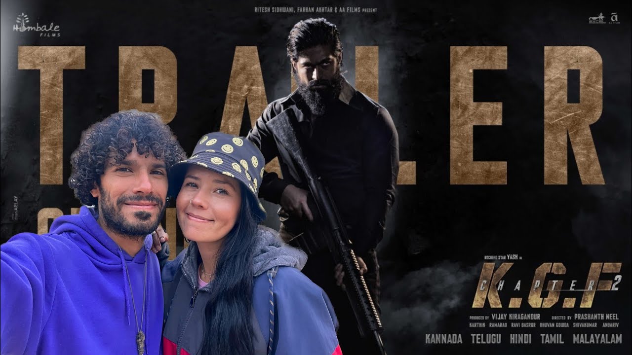 REACTION to KGF Chapter 2 Trailer | Yash • LATIN COUPLE REACTS