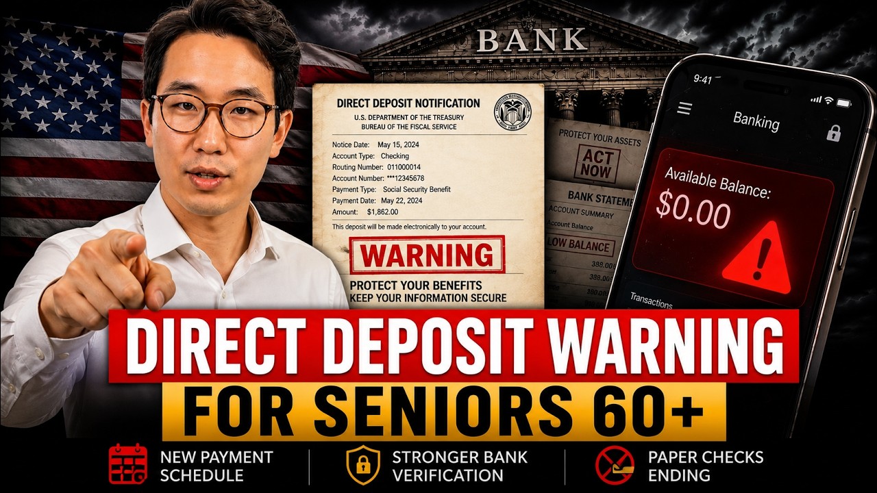🔴 WARNING: 3 Direct Deposit Changes Every Senior 60+ Must Know!