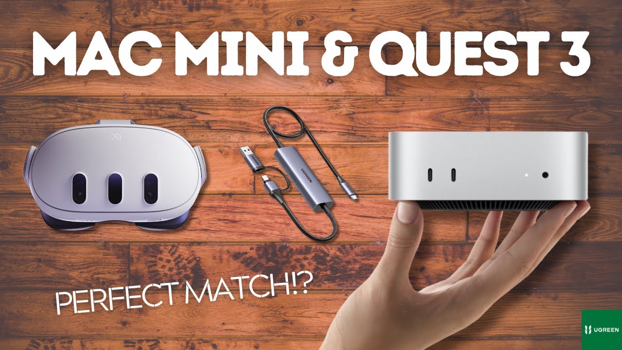 Mac Mini M4 + Meta Quest 3: настройка монитора с картой захвата Ugreen