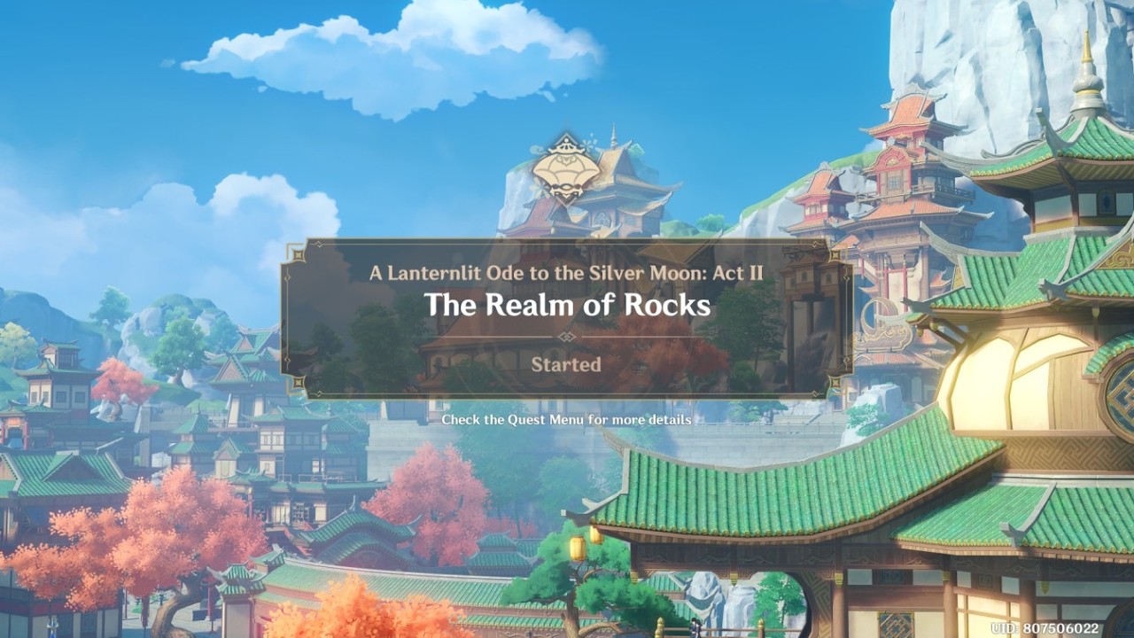 A Lanternlit Ode to the Silver Moon: Act 2 The Realm of Rocks | Genshin Impact Event V6.4