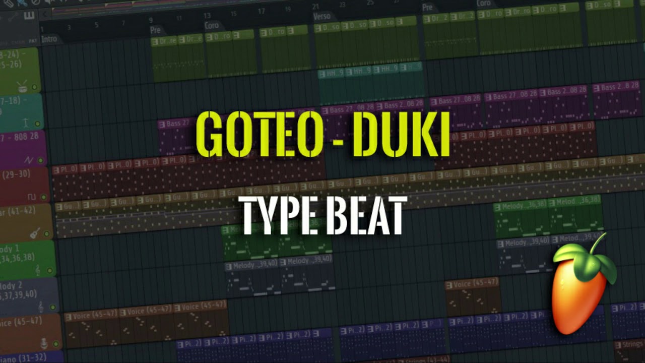 Goteo - Duki (Type Beat)