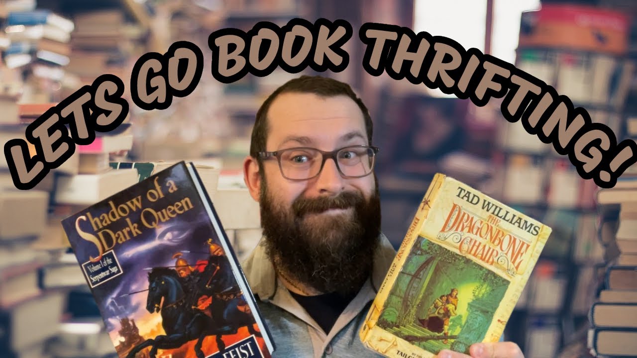 BOOK THRIFTING with TreeBeard | I bought some books!