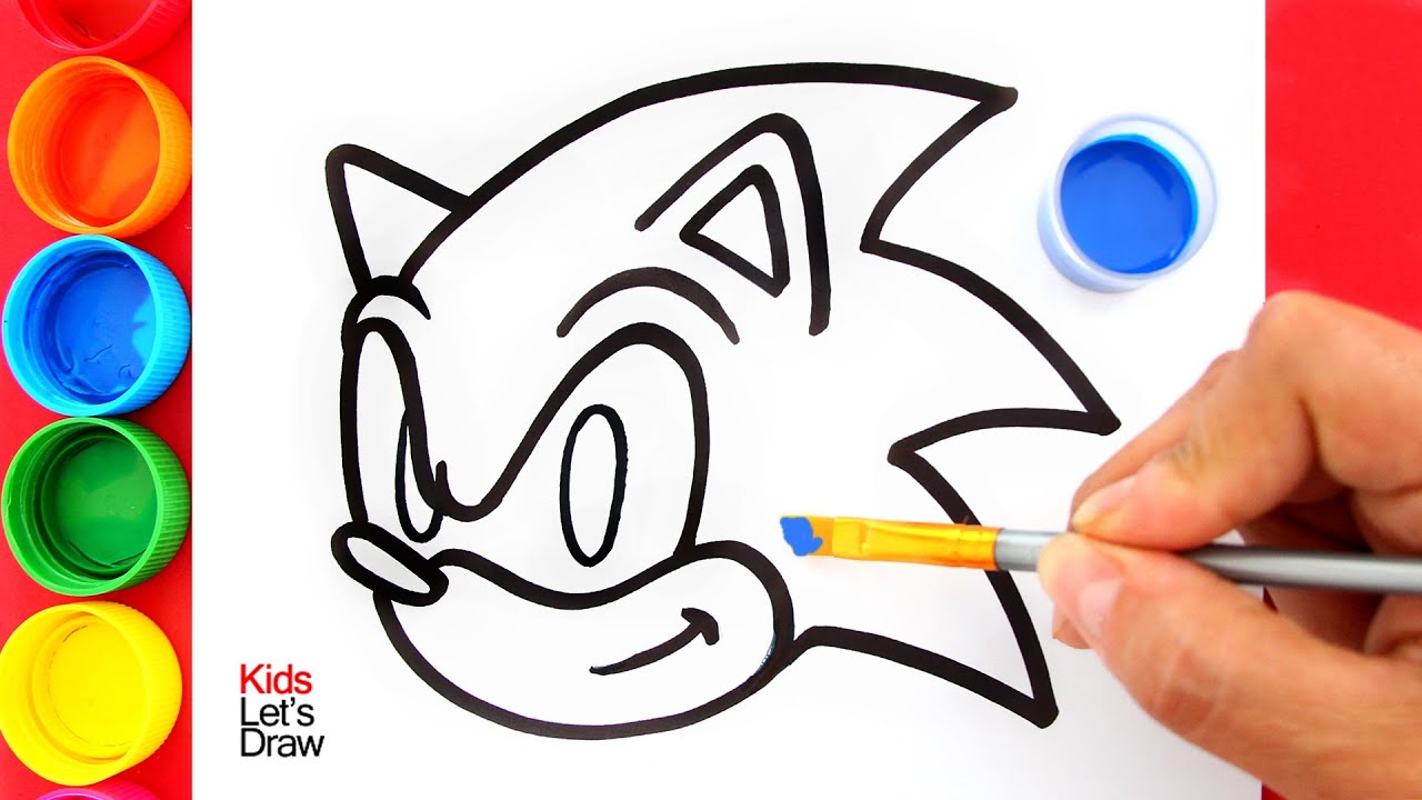 Рисуй и раскрашивай Соника, Шэдоу, Наклза и Тейлза 🎨 | Draw and Paint Sonic, Shadow, Knuckles & T...