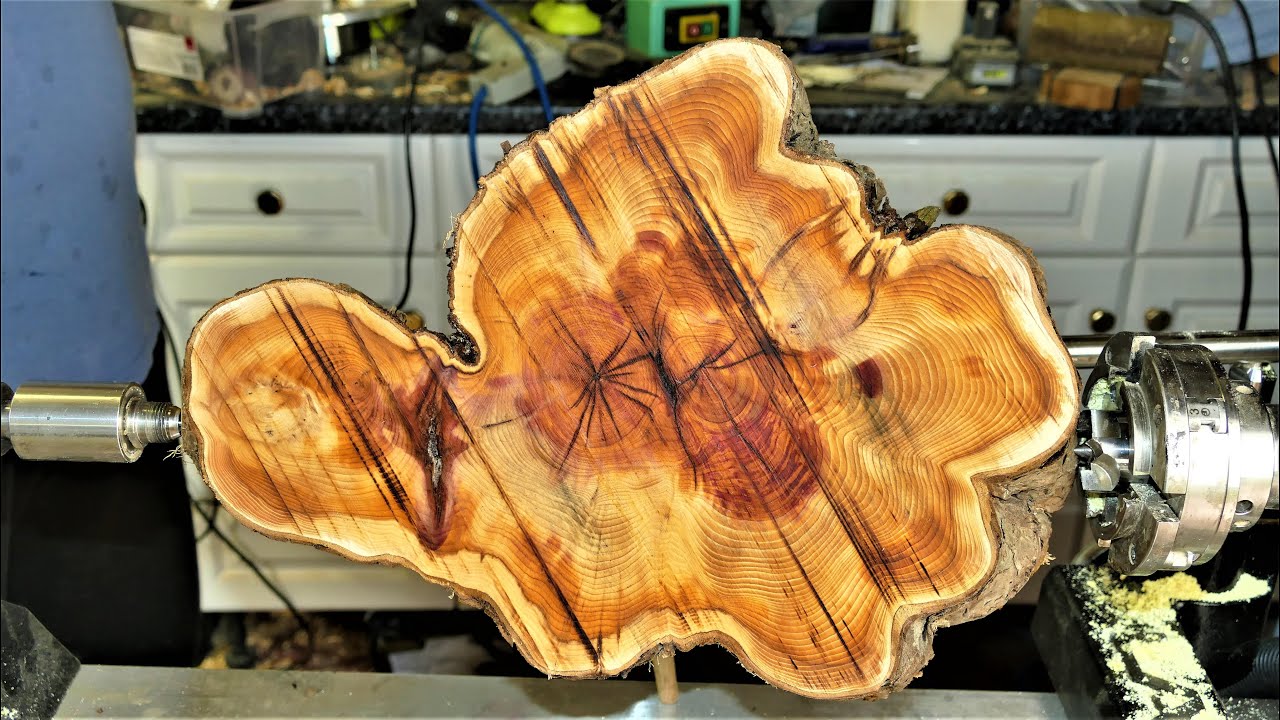 Woodturning - The Toxic Yew Log