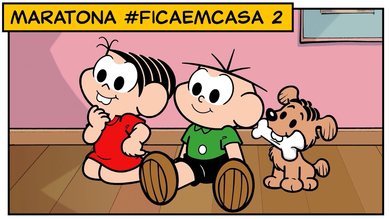 Maratona em Casa com a Turma parte 2 #FicaemCasa  🏠 | Turma da Mônica