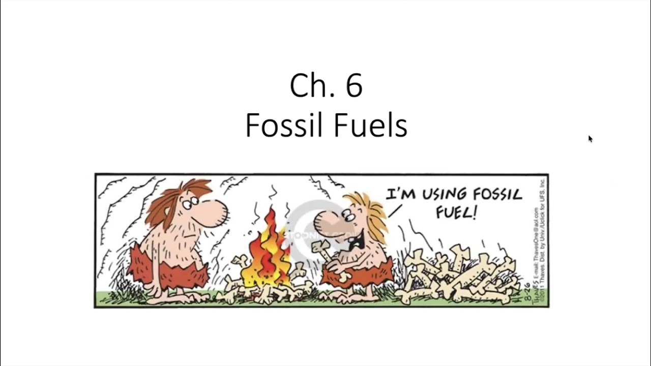 GEOS 5308: Sustainable Energy - Fossil Fuels