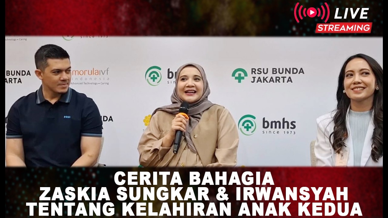 Cerita Bahagia Zaskia Sungkar dan Irwansyah Tentang Proses kelahiran Anak Kedua