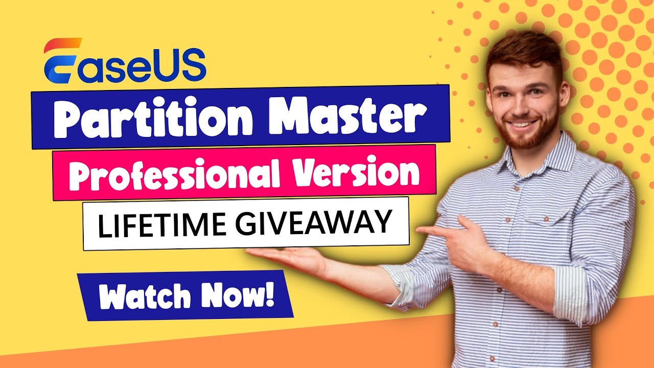 [ Lifetime Giveaway ] EaseUS Partition Master Professional FREE Partitions and Disk Managing Softwar