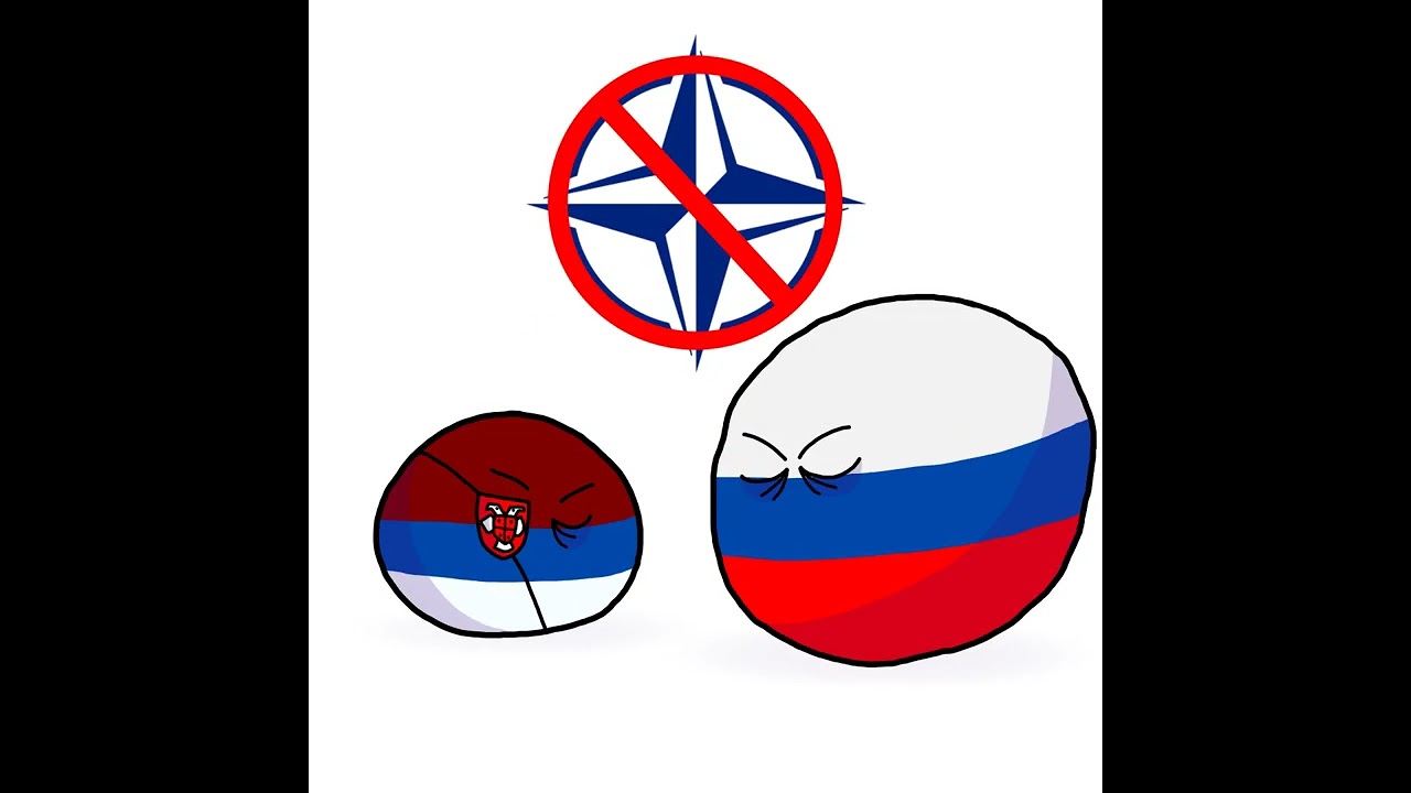 Russia and Serbia - End of The Line (CountryBalls Animation)