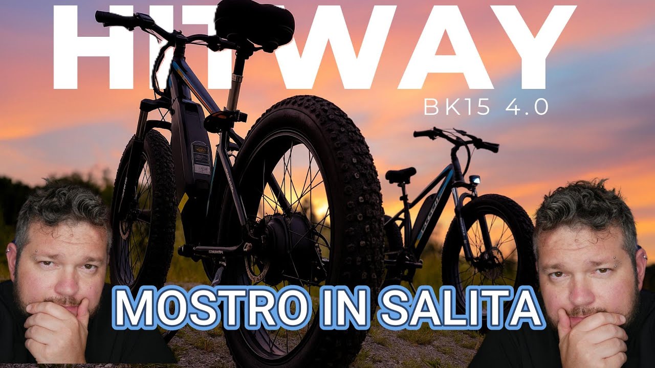 Prova Estrema Per La FAT-BIKE HITWAY BK15: Ce La Fa In SALITA Ripida?!