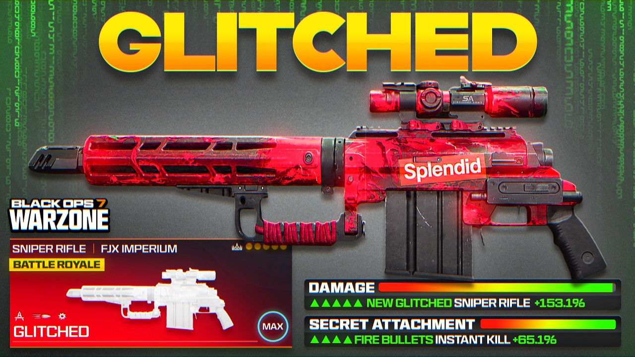 new *BROKEN* 1 SHOT FJX IMPERIUM META in WARZONE BO7! (Best Sniper Class Setup)