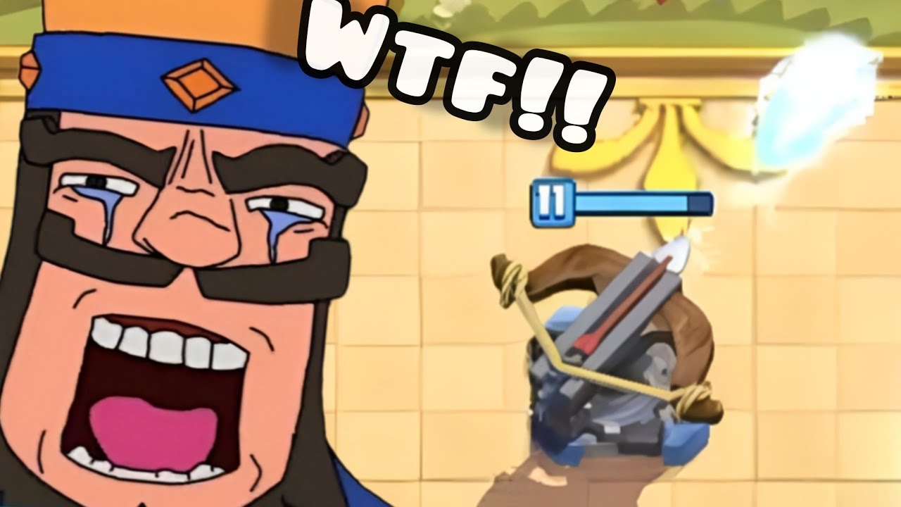 las HABILIDADES m&aacute;s ROTAS del modo CAOS en CLASH ROYALE!!🤔🤔