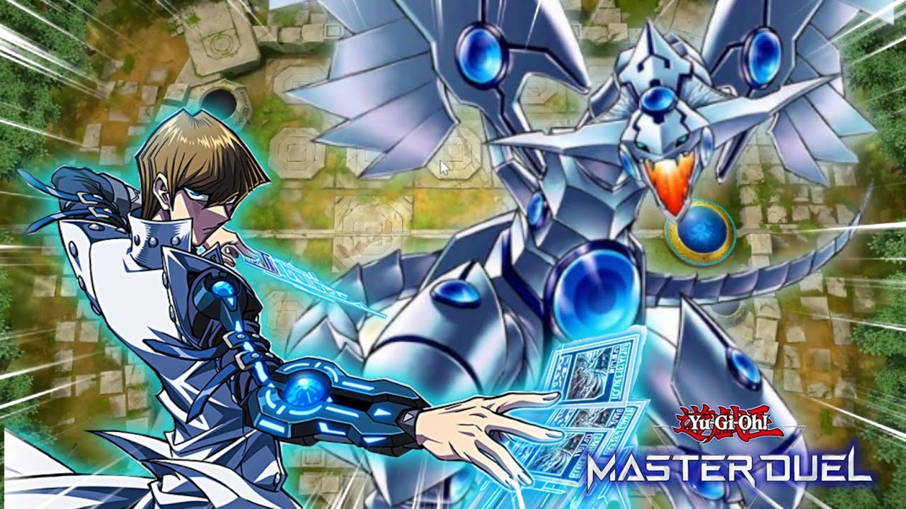 KAIBA PURE BLUE EYES DECK | SUMMONING BLUE EYES SHINING DRAGON | YUGIOH MASTER DUEL