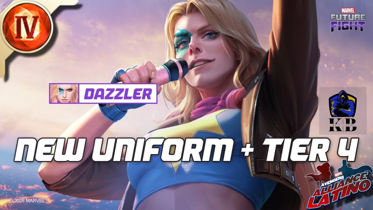 DAZZLER T4, la mejor en su función - Marvel Future Fight