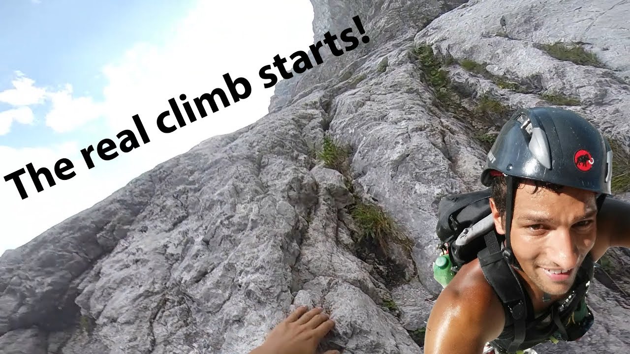 Watzmann Ostwand / Longest climb of the East Alps  #4 -The real climb starts-