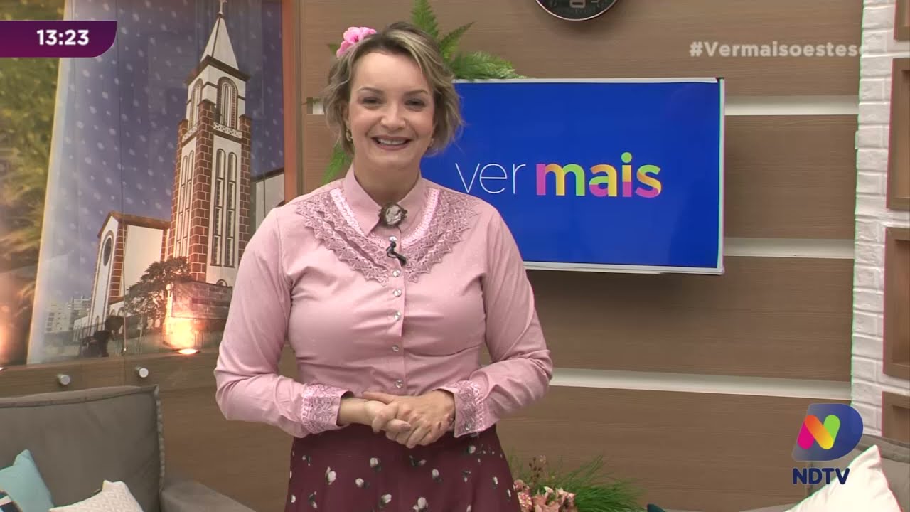 Pilcha: Tata Fromholz se veste de prenda e tem aula sobre o traje