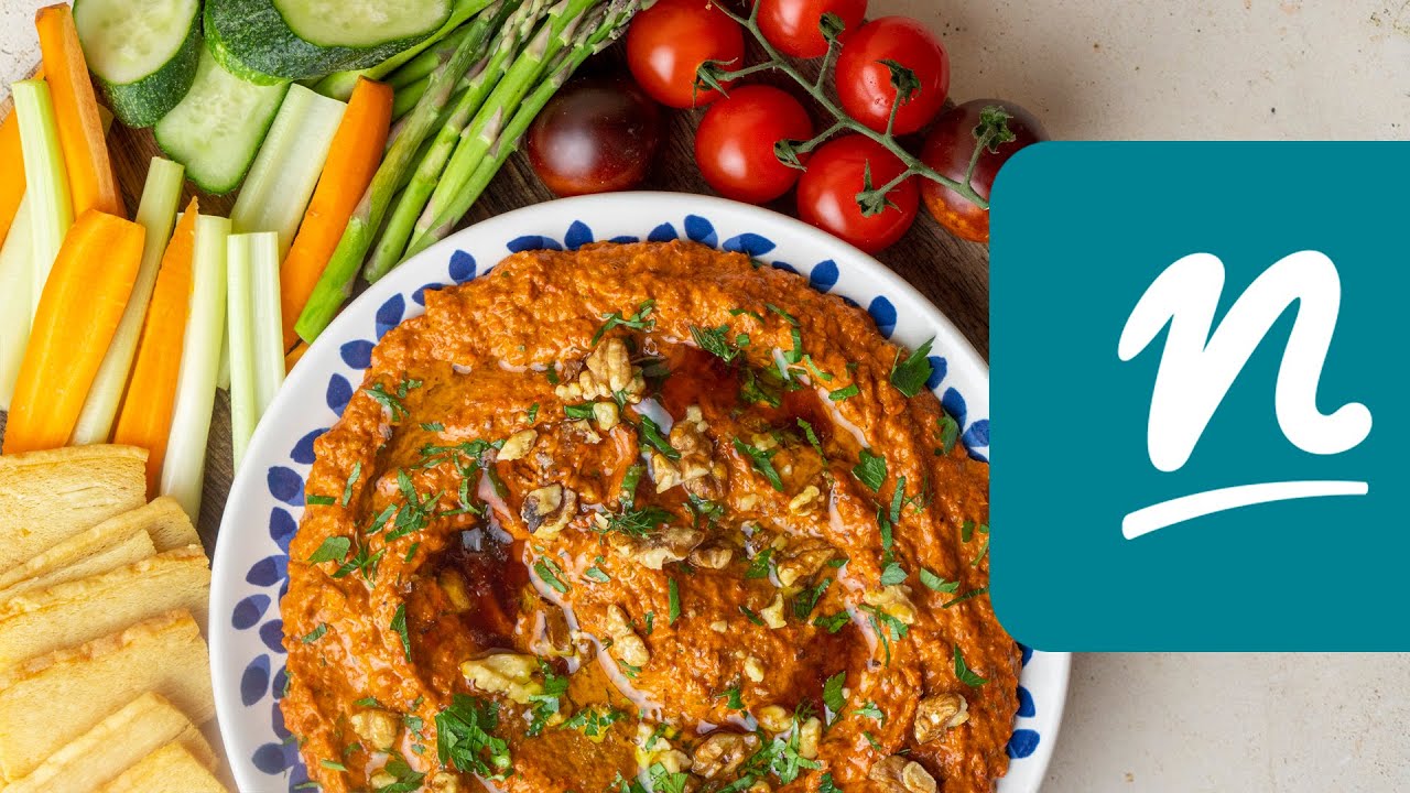 Muhammara, a sz&iacute;r di&oacute;s s&uuml;ltpaprikakr&eacute;m recept | Nosalty