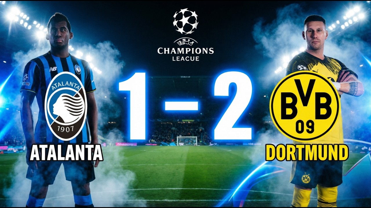 Atalanta vs Borussia Dortmund 🔥 Champions League Simulation | SP Football Life 2026