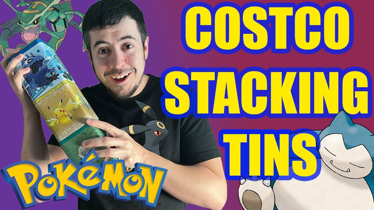 Costco Pok&eacute;mon Stacking Tins Have Evolving Skies?!