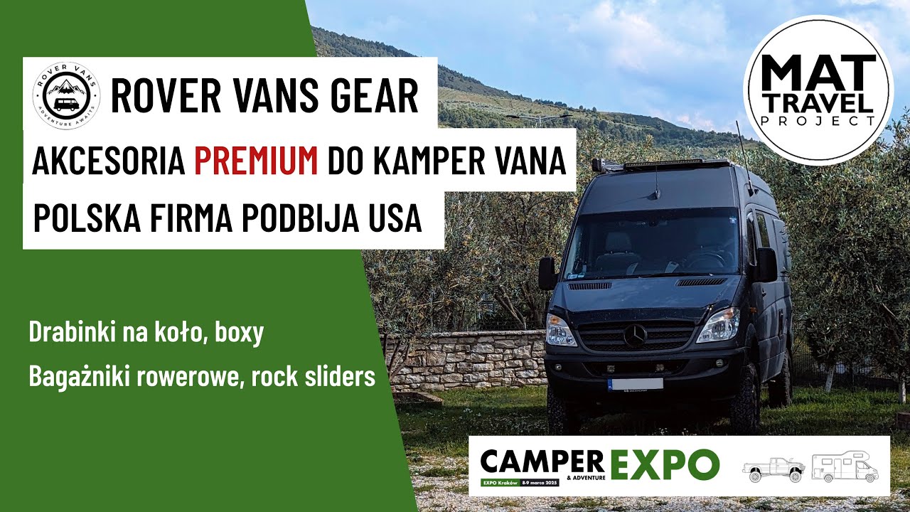 Akcesoria do kamper vana - Rover Vans Gear