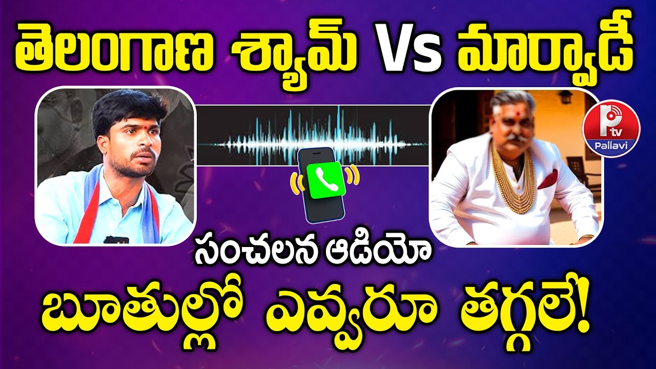తెలంగాణ శ్యామ్ Vs మార్వాడీ | Marwadi Vs Telangana Shyam Audio Call Viral | Pallavi TV