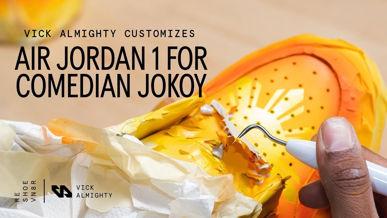 Air Jordan 1 Custom Created For Comedian JoKoy