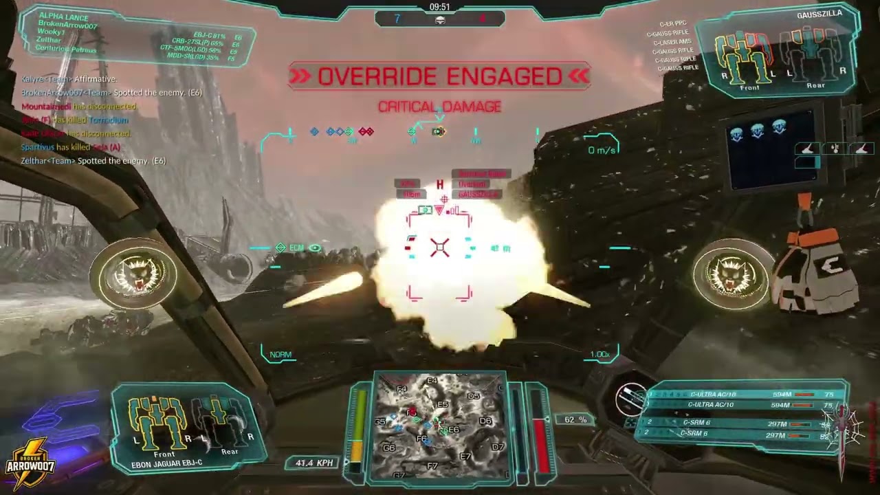 MWO When Every Round Matters — Black Widow Company in the Desert