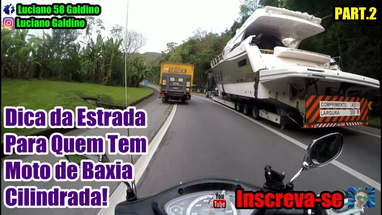 1° VIAGEM DE HONDA BIZ 125+ ENGARUPADO DO RIO DE JANEIRO A SÂO PAULO PART.2 [LUCIANO 58 GALDINO]