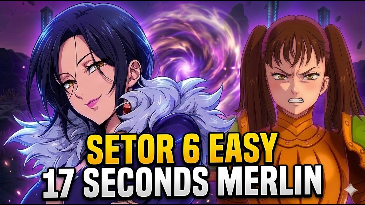DIANE SETOR 6 l 17 SECONDS RECORD l MERLIN TROV&Atilde;O BUILD l THE SEVEN DEADLY SINS ORIGIN