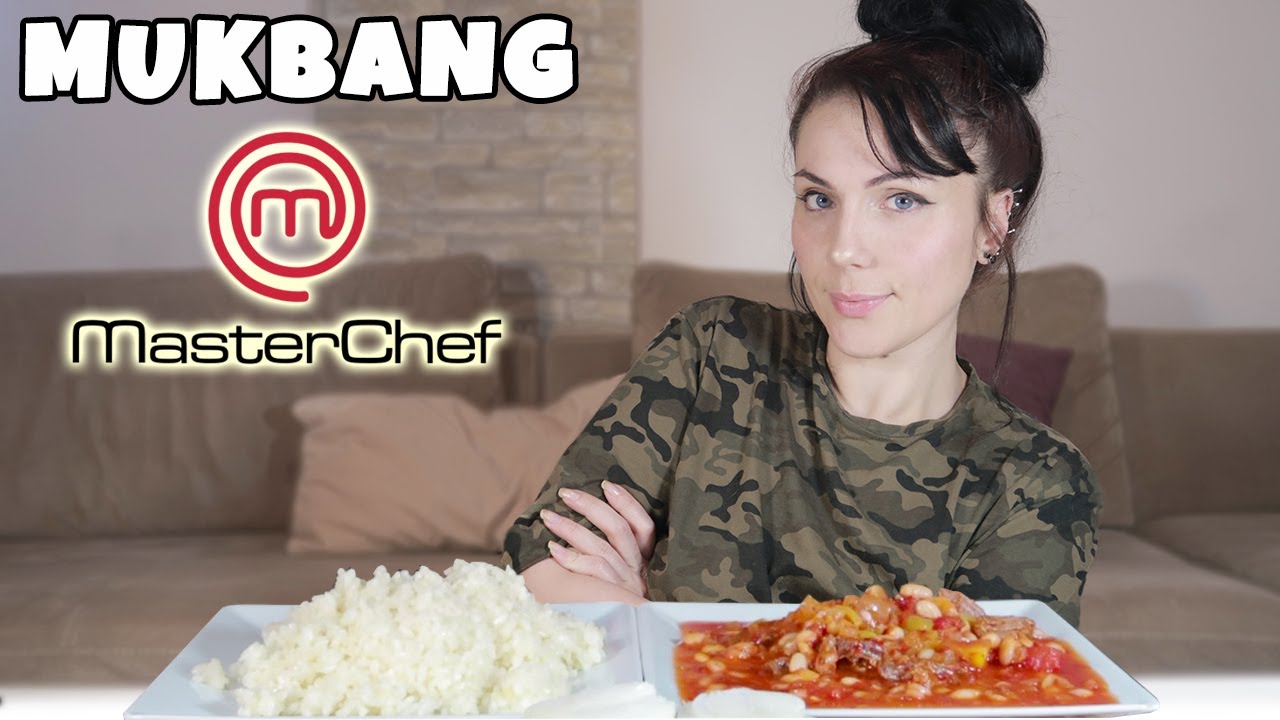 MASTERCHEF'E NEDEN KATILMIYORUM? Kuru Fasulye Pilav Mukbang Türkçe