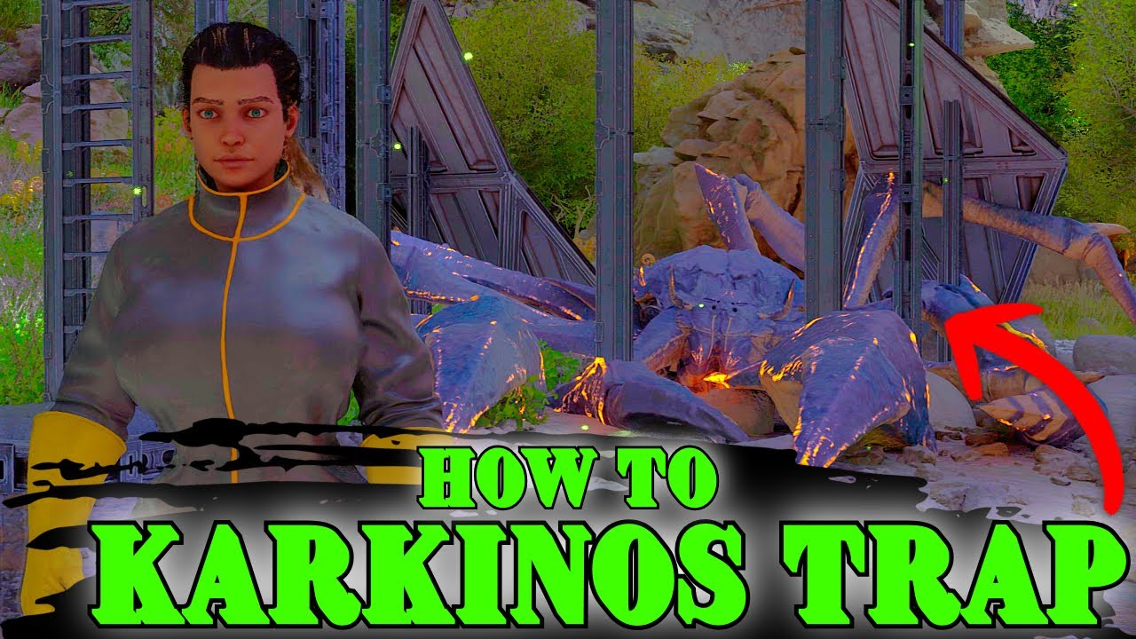 How To Build A KARKINOS Trap in Ark Survival Ascended!!! Updated for Aberration in ASA