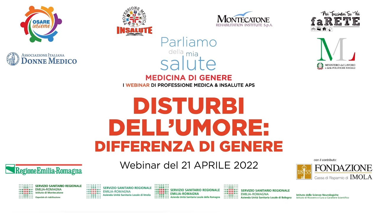 Disturbi dell'umore: differenza di genere | #parliamodellamiasalute