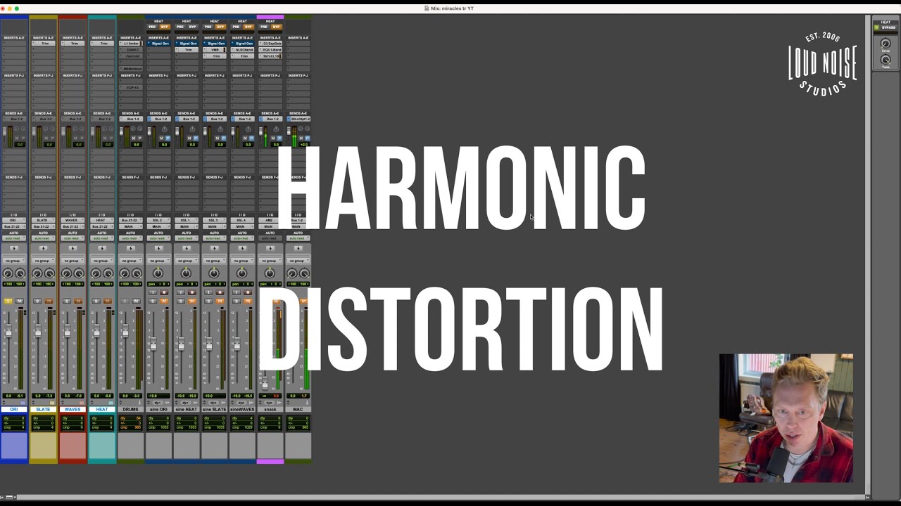 Comparing Harmonic Distortion Plug-Ins On Drums (HEAT, VCC, NLS)