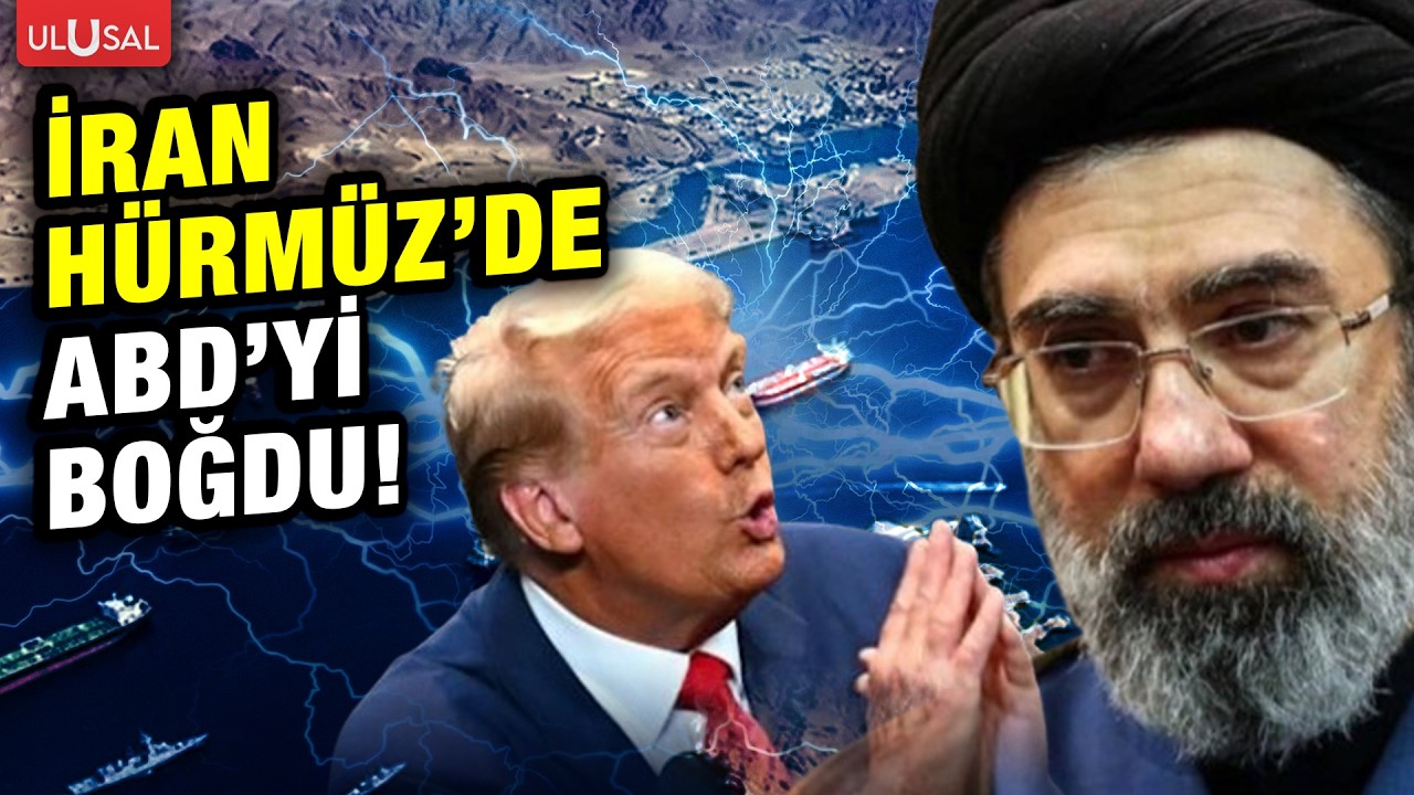ABD Hürmüz'de dondu kaldı! İran'dan kritik hamle!