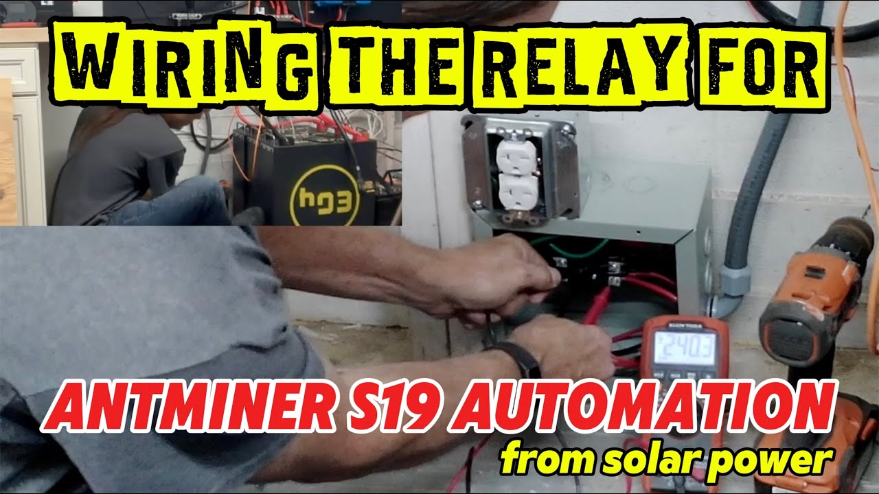 Реле автоматизации проводки Bitminder | Управление Antminer на солнечных батареях