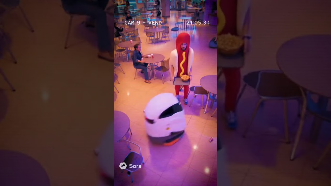 Mall Robot Uprising #fypシ #shortvideo #viral #funny