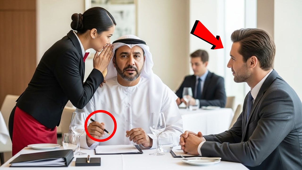 The $500M Deal Was Nearly Done — Until the Waitress Exposed the Lie in Arabic